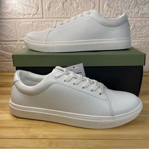 Men's Kingston Sneakers Goodfellow & Co Size 7 Business Casual Shoes White Shell